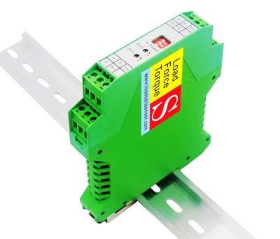 DIN Ray Tipi Yük Hücresi Amplifikatörü 4-20mA 0-10V
