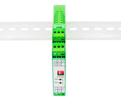 DIN Ray Tipi Yük Hücresi Amplifikatörü 4-20mA 0-10V